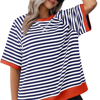 Iolanda - Lässiges Gestreiftes T-Shirt