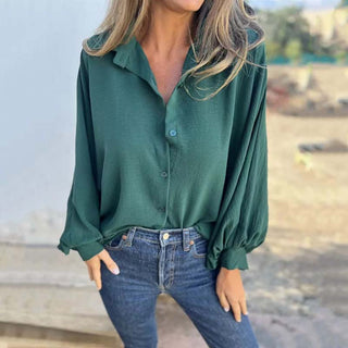 Elysa™ - Elegante Bluse mit Knopfleiste