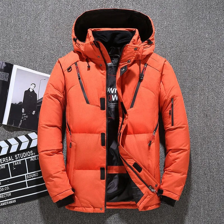 Wind- und wasserdichte Jacke